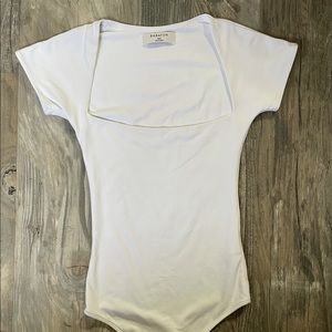 Aritzia Babaton XXS White Bodysuit